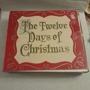 Antique " The 12 Days of Christmas" Ornament Collection